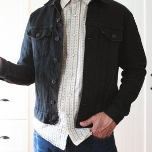 Naked & Famous Black Denim Jacket